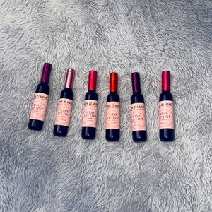 New Wine Lip Tints pack of 6 from Man Zi Miao